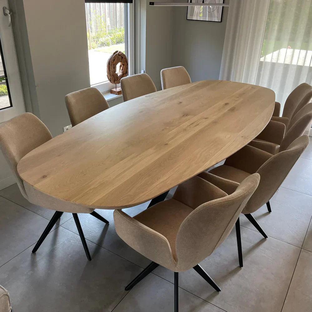 Hoeveel stoelen om een eettafel heen passen