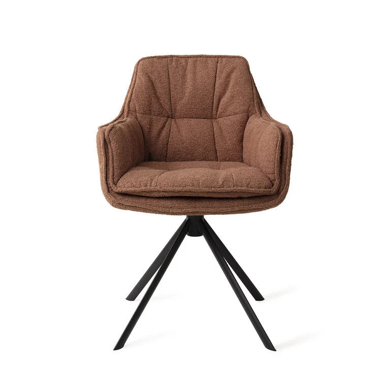 Eetkamerstoel Akune Revolve, met armleuning Jesper Home