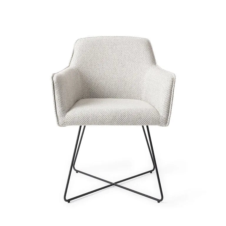 Eetkamerstoel Hofu cross, met armleuning Jesper Home