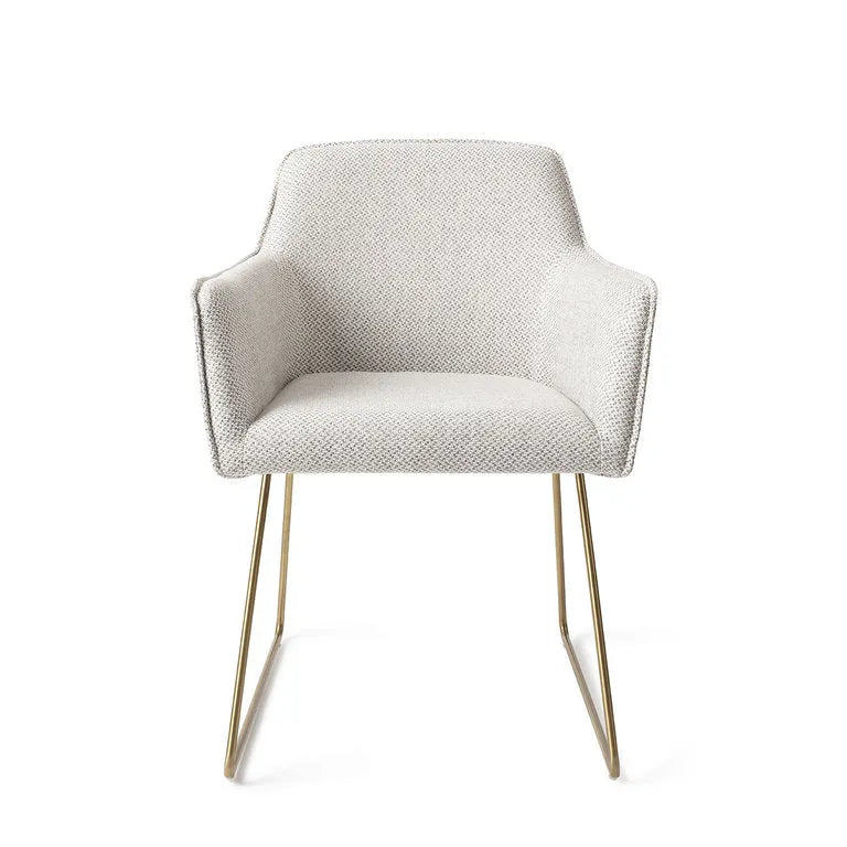 Eetkamerstoel Hofu slide, met armleuning Jesper Home