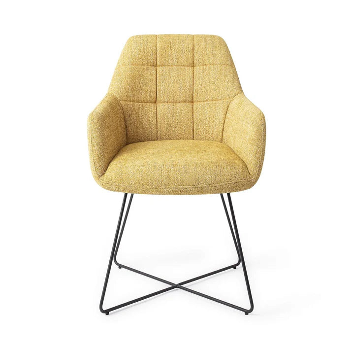 Eetkamerstoel Noto Cross, met armleuning