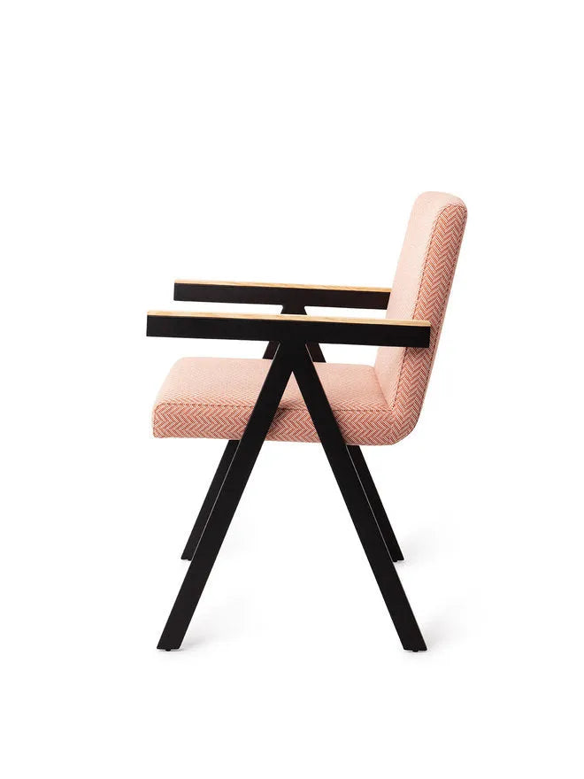 Eetkamerstoel Omuta, met armleuning Jesper Home