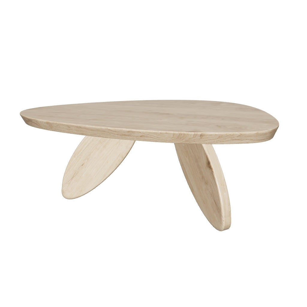 Organische salontafel - Druppel poten