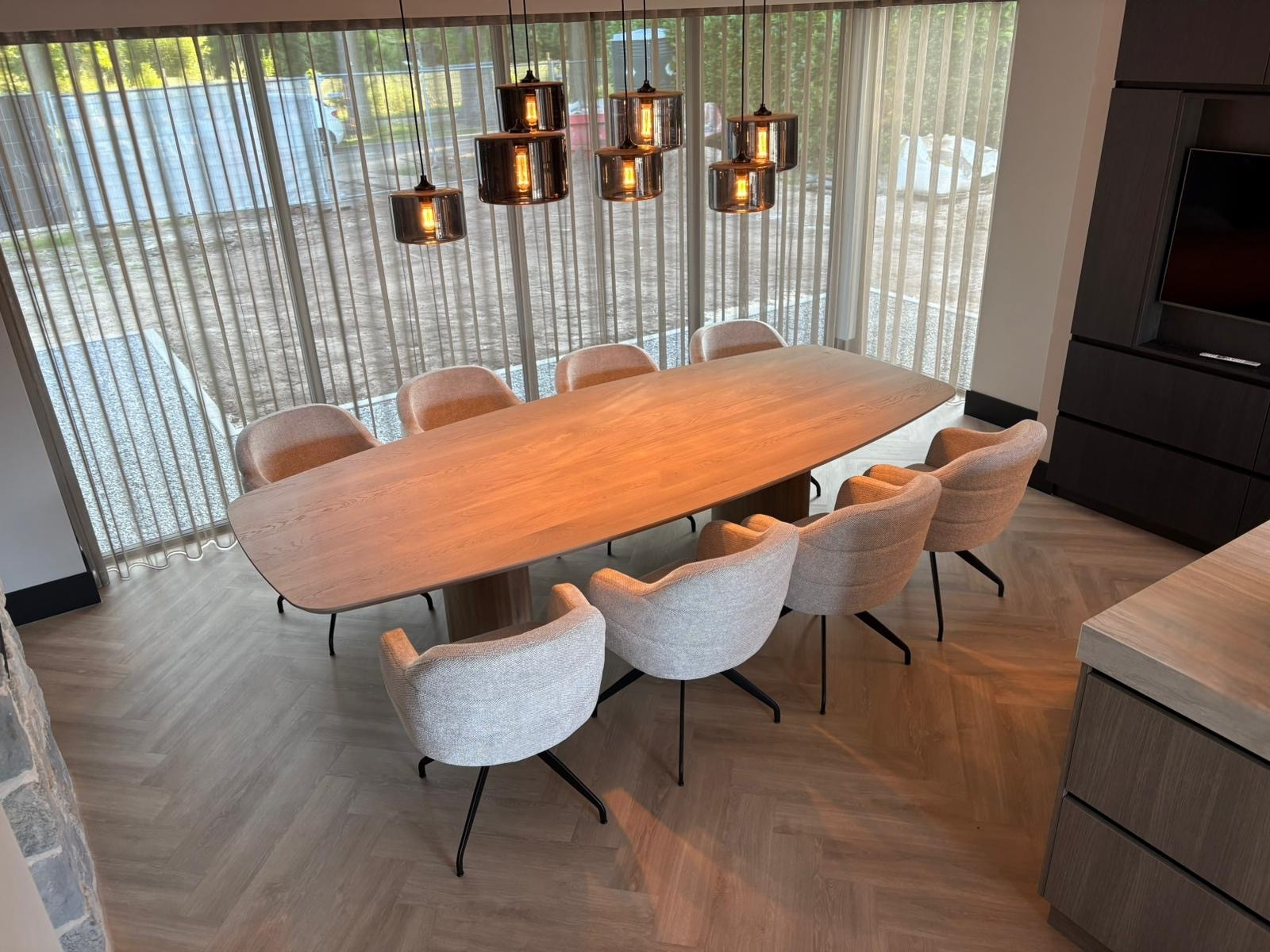 Deens ovale eettafel op maat