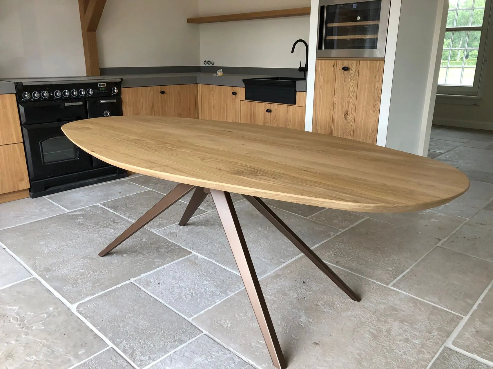 Deens ovale eettafel op maat kopen? Nijhuis meubels