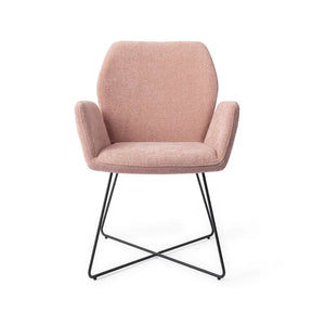 Eetkamerstoel Misaki cross, met armleuning