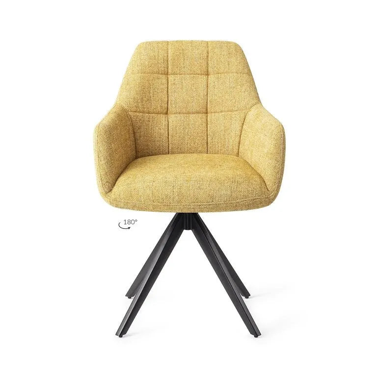 Eetkamerstoel Noto turn, met armleuning