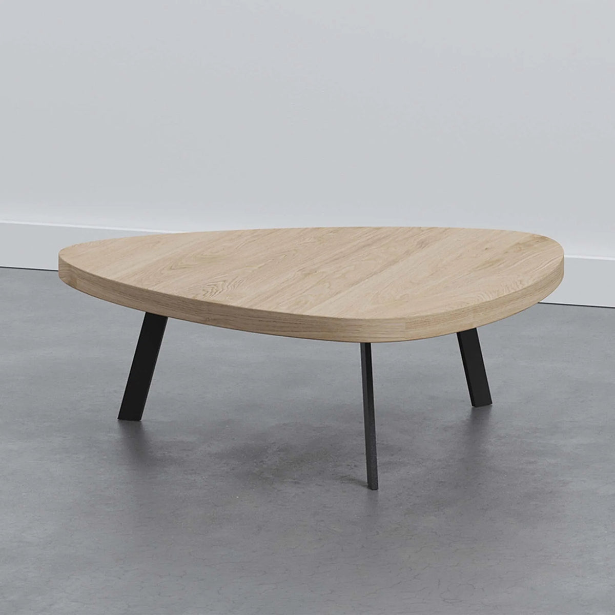 Kiezelvormige salontafel