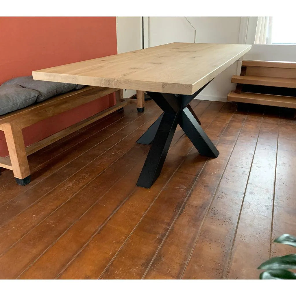 Rechthoekige eettafel op maat