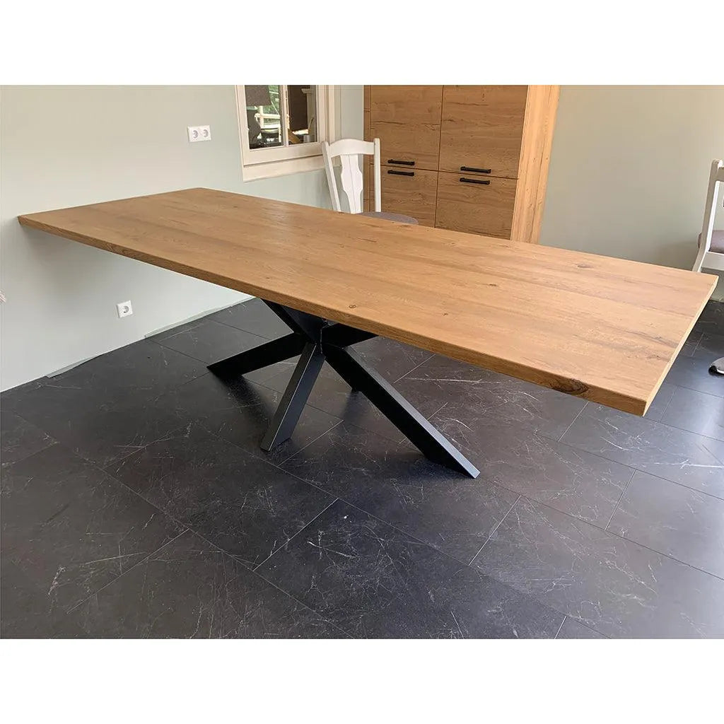 Rechthoekige eettafel op maat