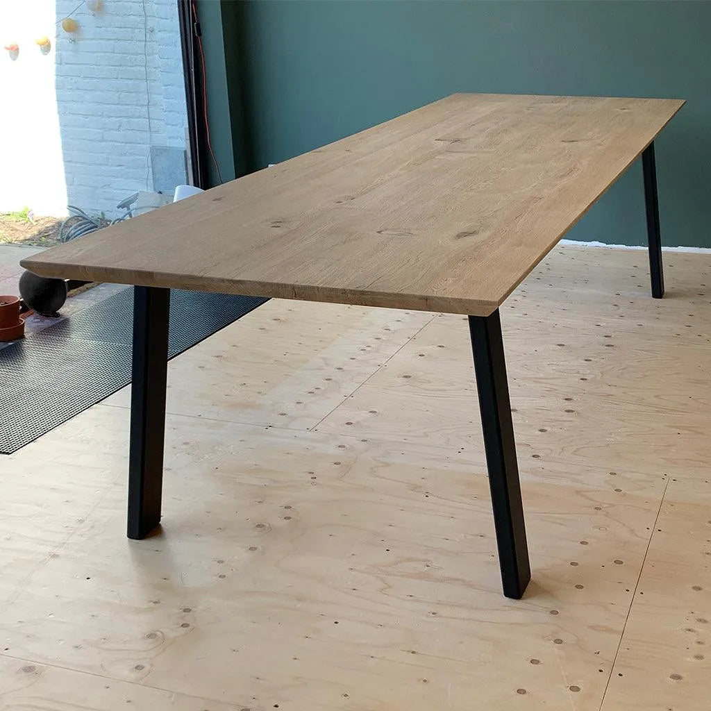 Rechthoekige eettafel op maat