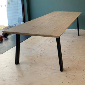 Rechthoekige eettafel op maat