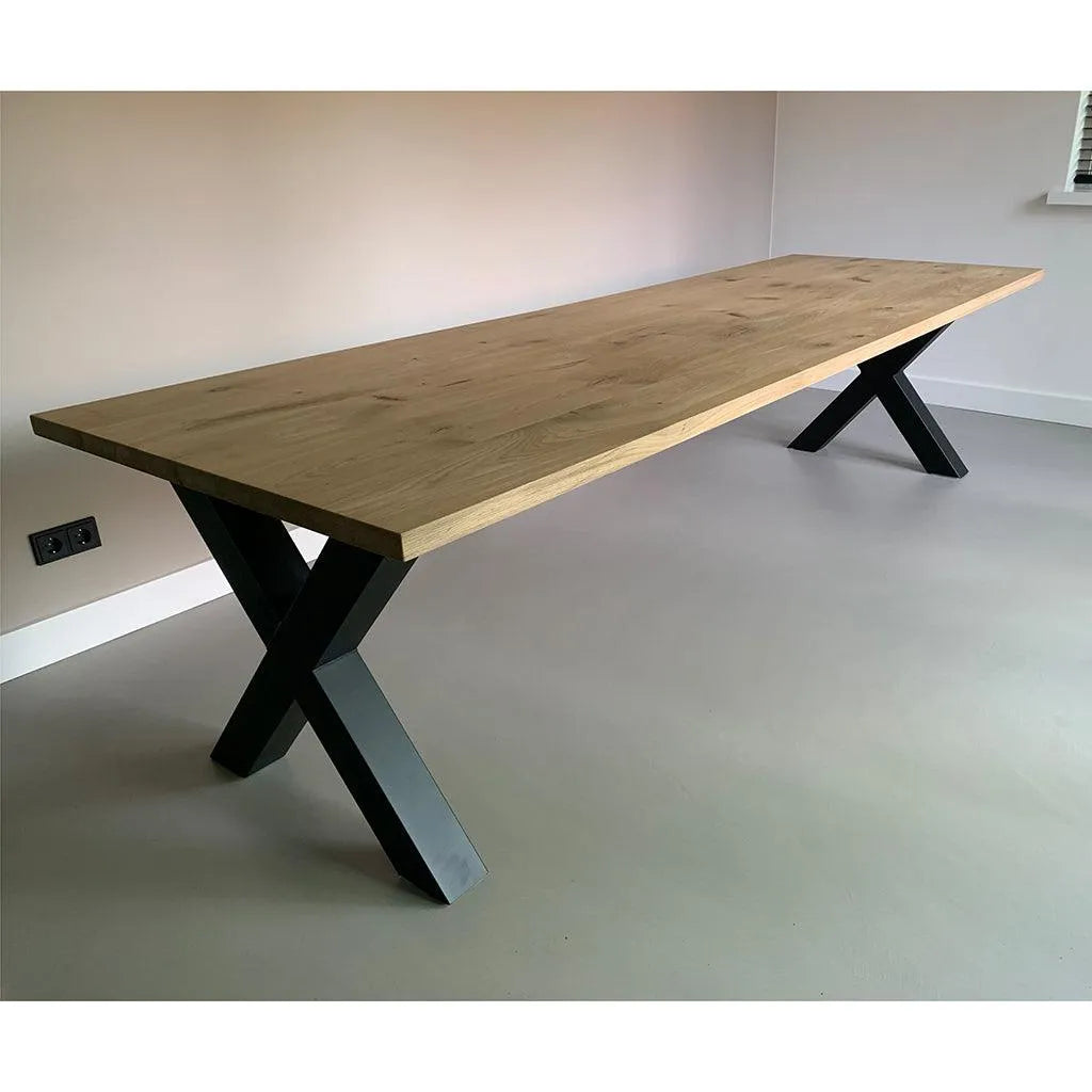 Rechthoekige eettafel op maat