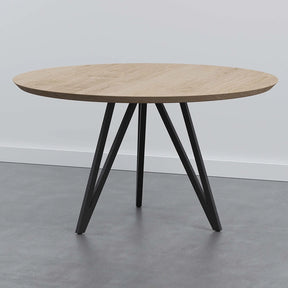 Ronde eettafel met vlinderpoot