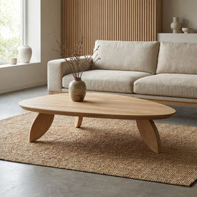 Organische salontafel - Druppel poten