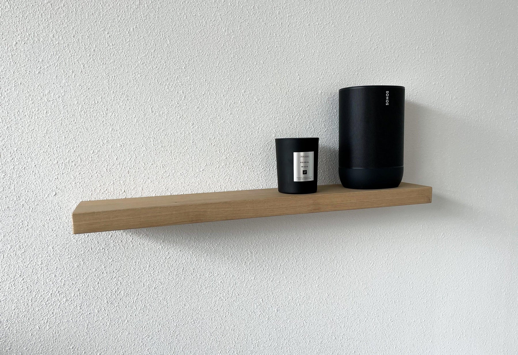 Eiken wandplank