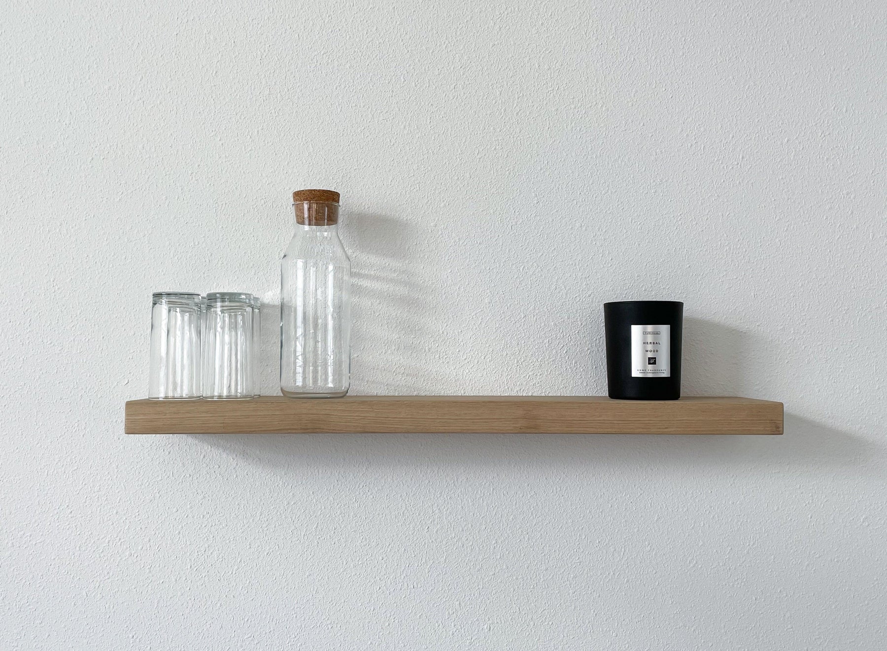 Eiken wandplank