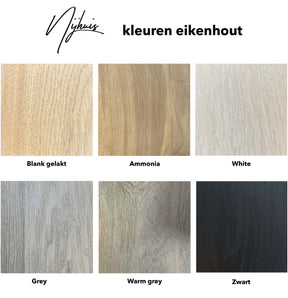 Eikenhout kleuren